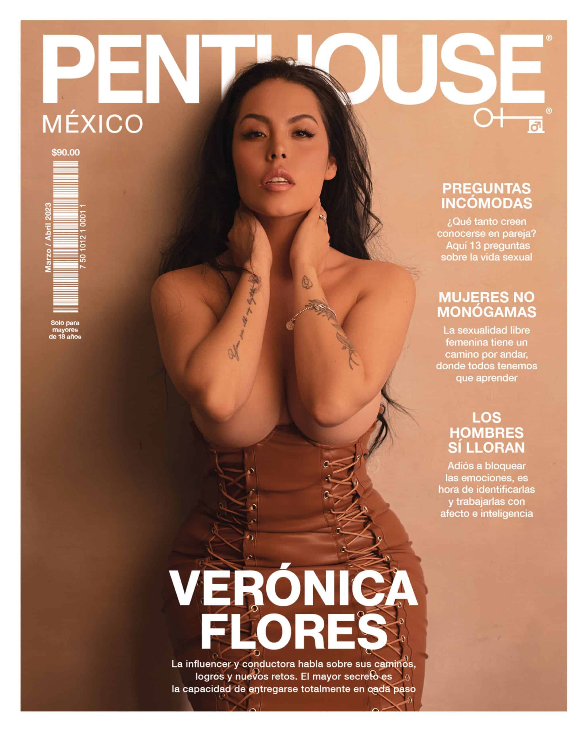 Vero Flores en Penthouse México (digital)